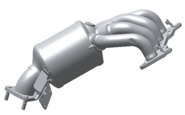 汽车尾气后处理—歧管净化器